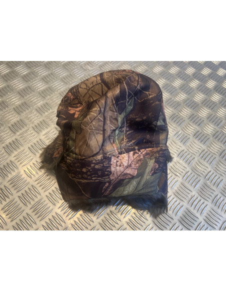 Couvre tete bonnet polaire hiver pilote aviation militaire chasse grand froid