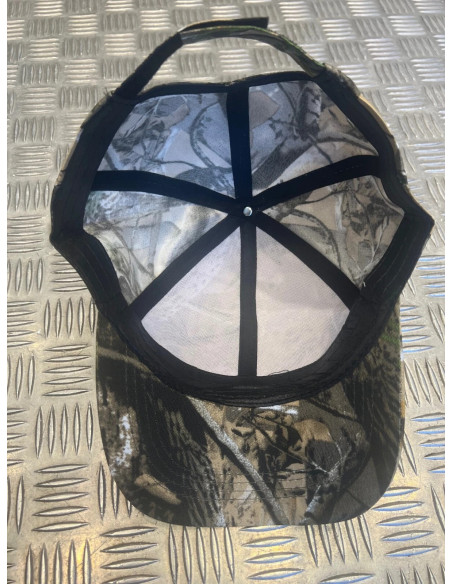 Casquette camouflage type militaire chasse foret taille unique avec reglage