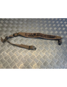 Sangle a bandouliere camo automne beige fusil carabine de chasse rembourree