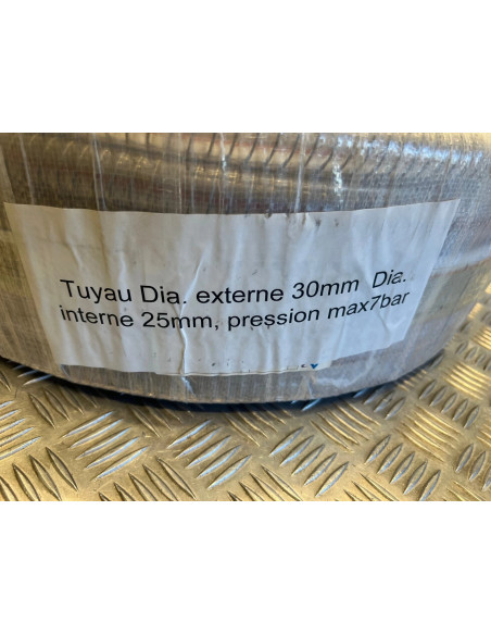 tuyau aspiration spirale acier tresse pompe eau Silex diam int de 25 mm 50 metre