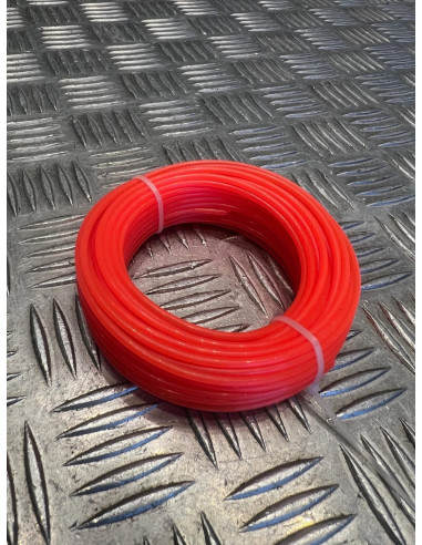 fil coupe rond nylon coupe bordure debroussailleuse 15 m X diam 2,5 mm silex