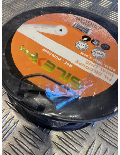 Bobine fil coupe rond dual line debroussailleuse 80 m X diam 3 mm silex pro 2