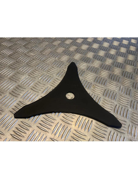 Lame silex 3 dents tri arc debroussailleuse diam 300 mm Alés 25,4 mm epais 3mm