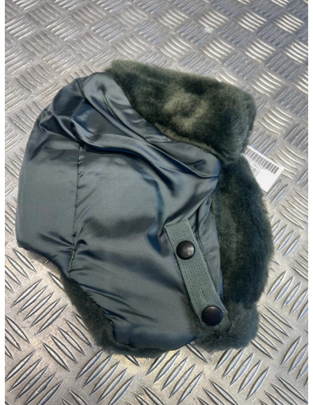 couvre tete bonnet casquette hiver pilote aviation us harris mfg taille s neuf