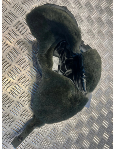 couvre tete bonnet casquette hiver pilote aviation us harris mfg taille s neuf