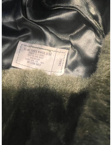 couvre tete bonnet casquette hiver pilote aviation us harris mfg taille s neuf