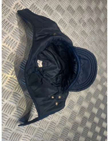casquette chaude temps froid gendarmerie bleu vtn industrie neuf