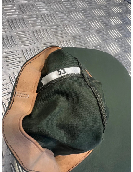 casquette legere de vol vert armee neuf en 53 ou 54 ou 55