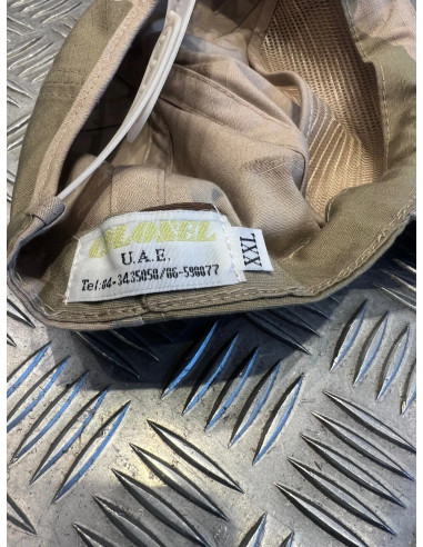 casquette armee emirats arabes uni camo desert ripstop neuf