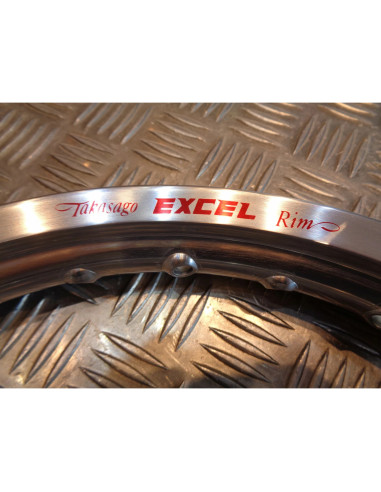 cerclage jante excel alu avant 14 x 1.40 x 28 T moto suzuki 65 rm kawasaki 65 kx