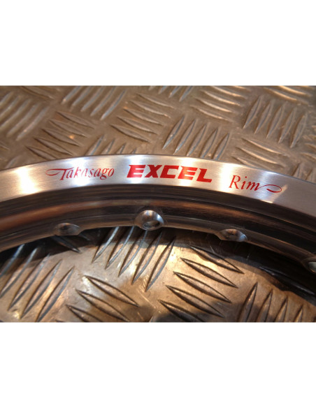 cerclage jante excel alu avant 14 x 1.40 x 28 T moto suzuki 65 rm kawasaki 65 kx