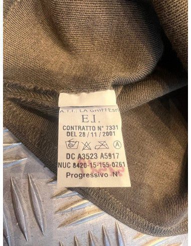 cagoule militaire Italienne vert kaki neuf