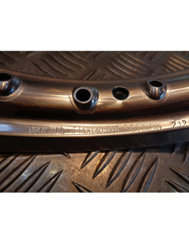 cerclage jante excel alu avant 14 x 1.40 x 28 T moto suzuki 65 rm kawasaki 65 kx