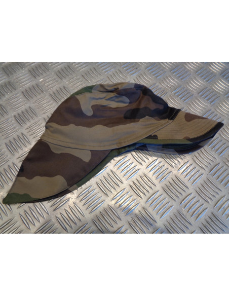 casquette F1 avec protège nuque CE militaire camouflage csv socovet balsan