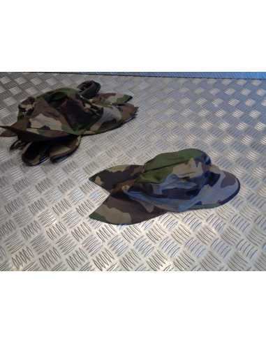 casquette F1 avec protège nuque CE militaire camouflage csv socovet balsan