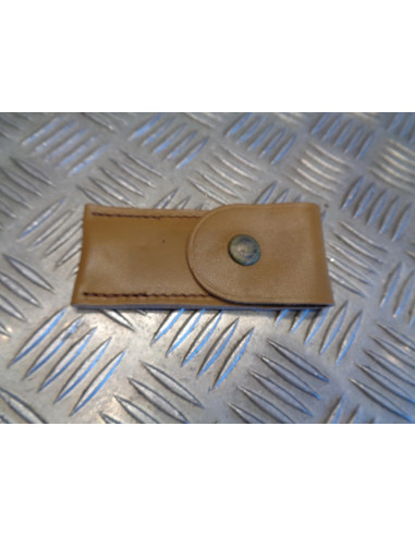 pochette en cuir pour trousse de nettoyage armee militaire