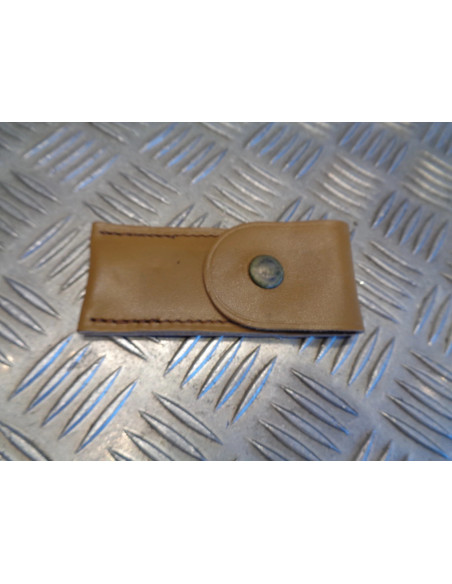 pochette en cuir pour trousse de nettoyage armee militaire