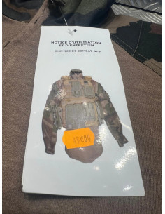 t-shirt chemise combat militaire tactical xl gilet pare balles leo minor 2011 2