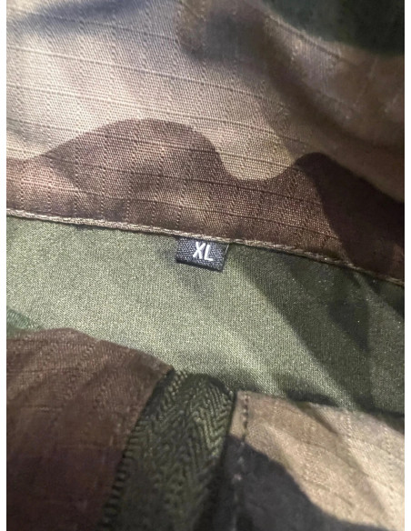 T-shirt manche longues chemise militaire combat camo mil-tec taille xl neuf