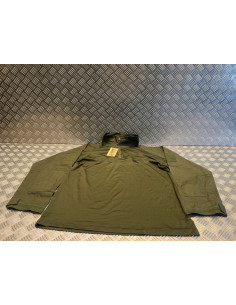 t-shirt manche longues chemise militaire combat vert olive mil-tec 10920001 xxl
