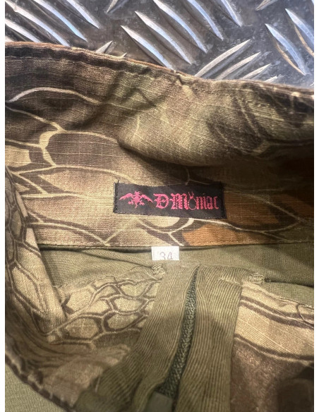 Chemise t-shirt manches longues dmoniac camo kryptek highlander neuf Taille 34