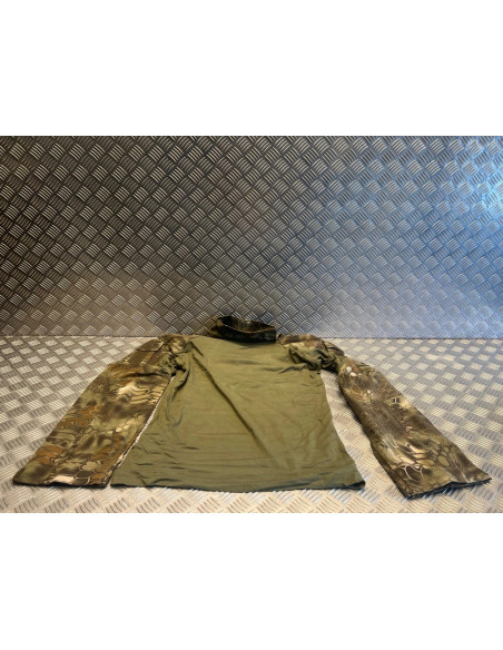 Chemise t-shirt manches longues dmoniac camo kryptek highlander neuf Taille 34