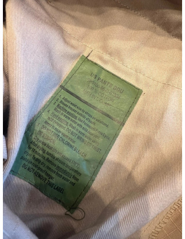 Pantalon mfh us pants bdu beige taille l neuf