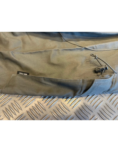 pantalon mil-tec gris taille s ou l neuf