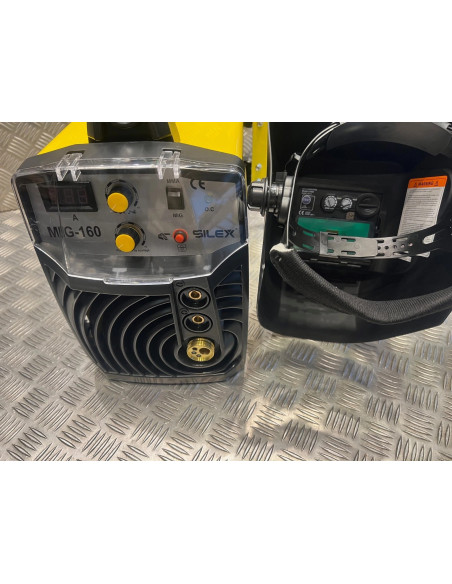 poste souder mig mag igbt inverter 160A Silex + cagoule de soudure + gants neuf