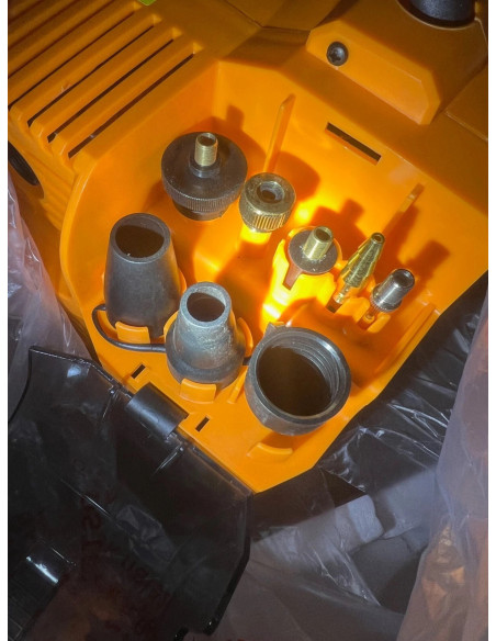 compresseur air portatif 6L - 8 bar max SLX 2 batteries lithium 20v 4ah chargeur