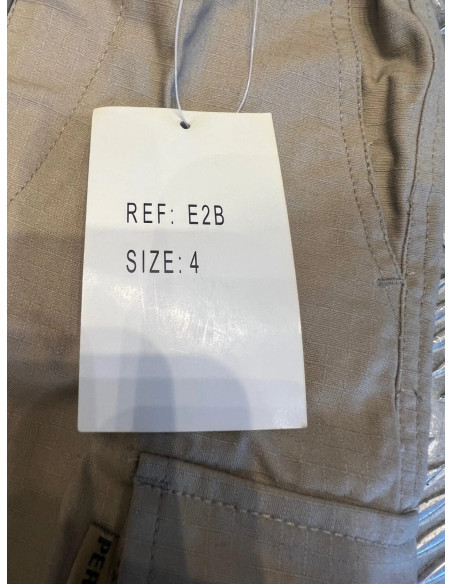 short pertoock's kaki enfant garcon neuf taille 2 ou 4 ou 12 ans