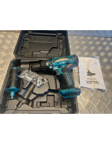 coffret Perceuse visseuse percussion 20V Li-Ion sans fil Silex neuf