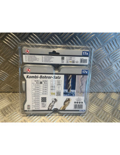 BGS Diy 50818 Jeu de forets combinés metaux maconnerie 1,5-10 mm 17 pièces 2