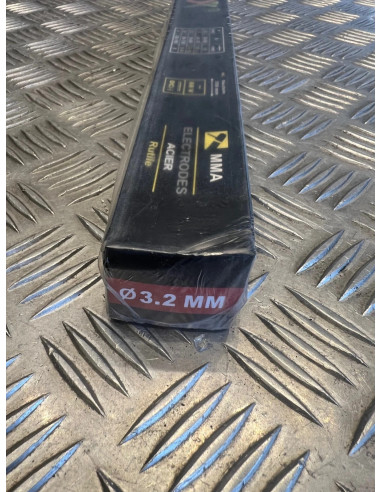 50 baguette electrode poste soudure acier soudage silex mma diam 3,2mm rutile