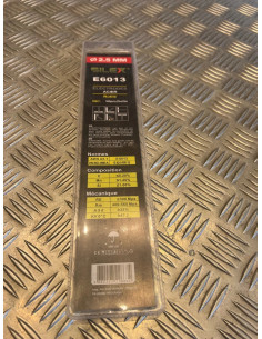 50 baguette electrode poste soudure acier soudage silex e6013 diam 2,5mm rutile