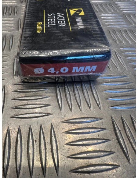 Lot de 50 électrodes pour soudage soudure acier mma Silex rutile 4mm