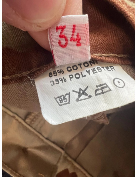 Short militaire camo desert taille 34 xxs neuf avec default