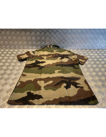 chemise chemisette militaire francaise neuf fesca gp garments transconfection