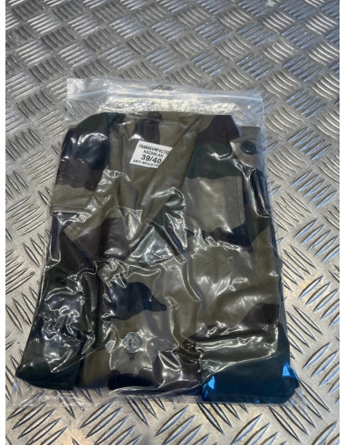 chemise chemisette militaire francaise neuf fesca gp garments transconfection