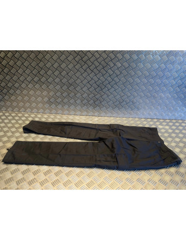 pantalon enfant garcon type bdu noir mil-tec taille xl neuf