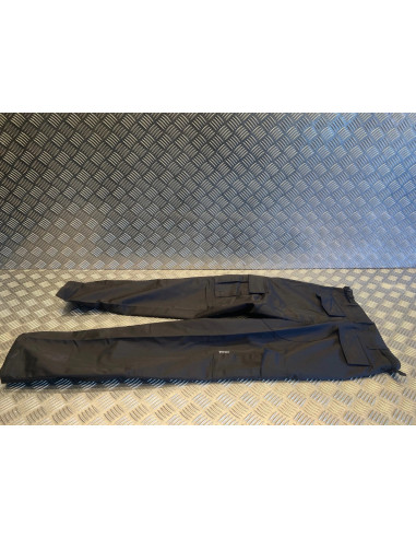 pantalon enfant garcon type bdu noir mil-tec taille xl neuf