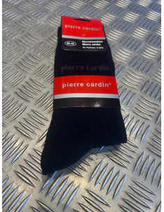 lot 24 paires de chaussettes Pierre Cardin taille 39 - 42 noir neuf 2