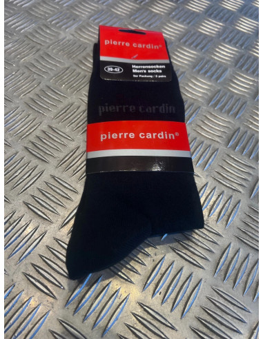lot 24 paires de chaussettes Pierre Cardin taille 39 - 42 noir neuf