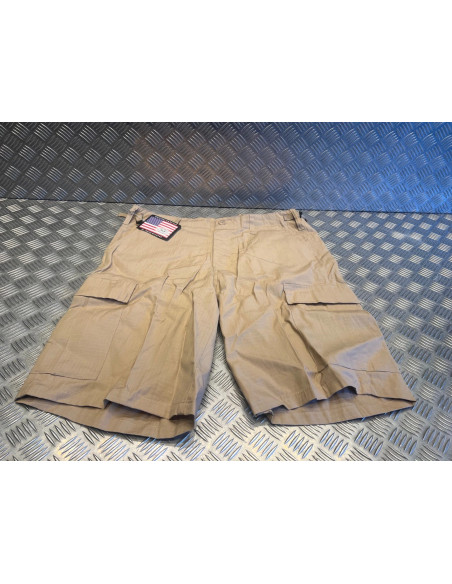 bermuda mfh us bdu ripstop kaki taille xxl neuf