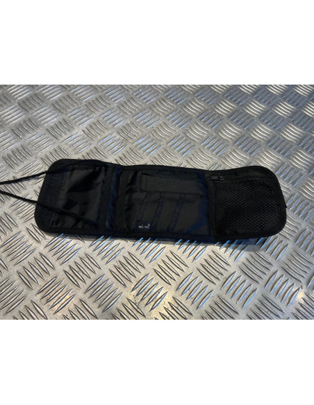 portefeuille tour de cou mil-tec noir