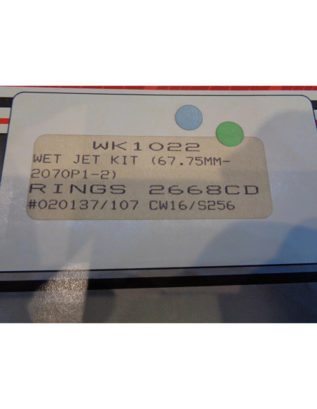 2 x piston forge segment joint wiseco 67,75 mm jet ski wet jet 440 cuyuna 1998 W