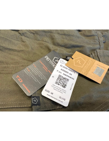 pantalon pentagon tactique k05009-06 taille 48 vert olive neuf