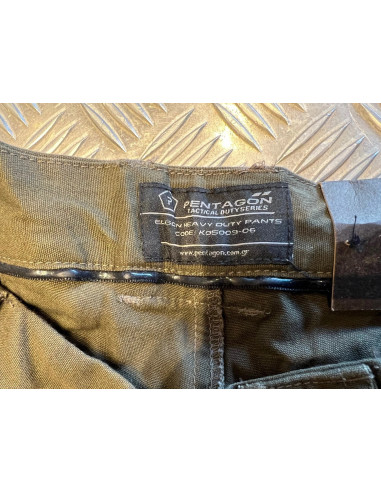 pantalon pentagon tactique k05009-06 taille 48 vert olive neuf