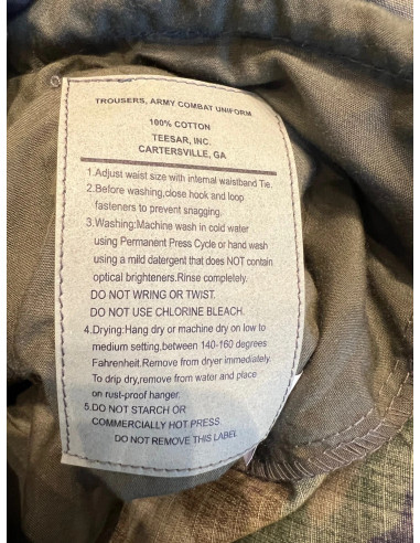 Pantalon militaire us acu rip-stop mil-tec 11930020 taille xl neuf