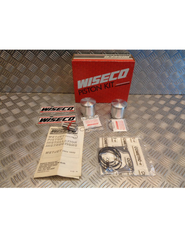 2 x piston forge segment joint wiseco 68 mm jet ski wet jet 440 cuyuna 1998 WK10